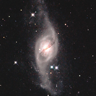 NGC3718／NGC3729銀河
