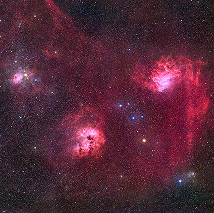 勾玉星雲/M36/M38